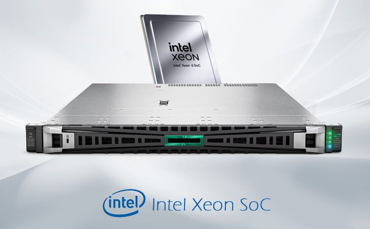 سرور HPE ProLiant Compute DL110 Gen12 با پردازنده Intel® Xeon® 6® SoC