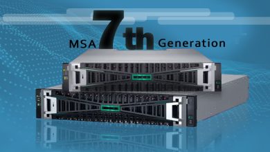 HPE نسل هفتم سیستم ذخیره‌سازی MSA