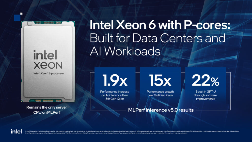 Intel Xeon همچنان تنها پردازنده سرور موجود در MLPerf است