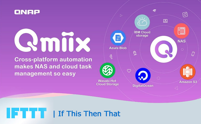 QNAP Qmiix و IFTTT: هوشمندسازی بی‌نظیر خانه و محل کار با قدرت اتوماسیون