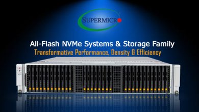 ذخیره سازی all-flash : رکوردشکنی سوپرمیکرو ۱.۹۲ پتابایت در ۲U با EDSFF/NVMe