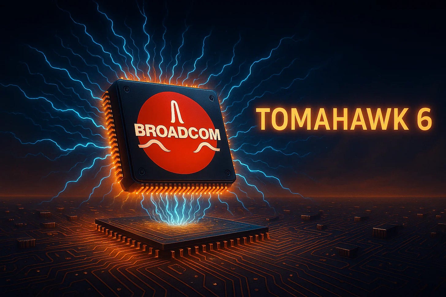 انقلابی در شبکه‌های هوش مصنوعی با tomhawk 6